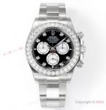 C1 Factory Rolex 1-1 Replica Daytona Watch 40mm Black-Stainless Steel